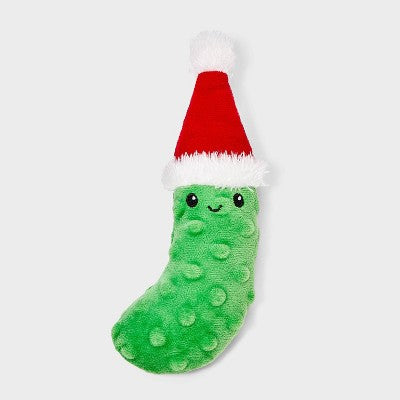 Pluszowy ogórek dla psa, zabawka do noszenia