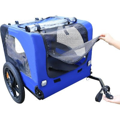 Wózek transportowy dla psa z dużymi kołami