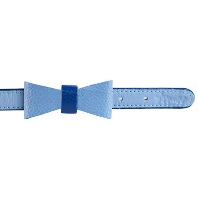 Skórzana muszka dla psa, styl morski rozmiar mały