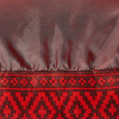 Świąteczne legowisko z wałkami dla psa, małe