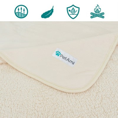 Wodoodporny koc dla zwierząt, beżowy rozmiar mały