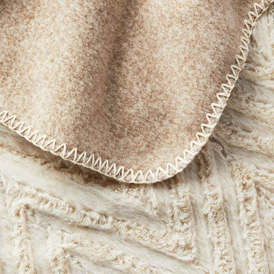 Polarowy kocyk dla psa, melanżowy i ciepły