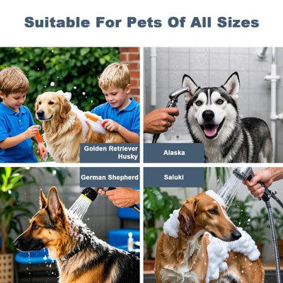 Wanna kąpielowa 50-calowa ze schodami wysuwanymi i prysznicem